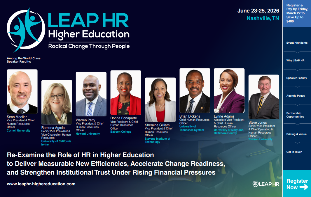 LEAP HR: Higher Education 2026