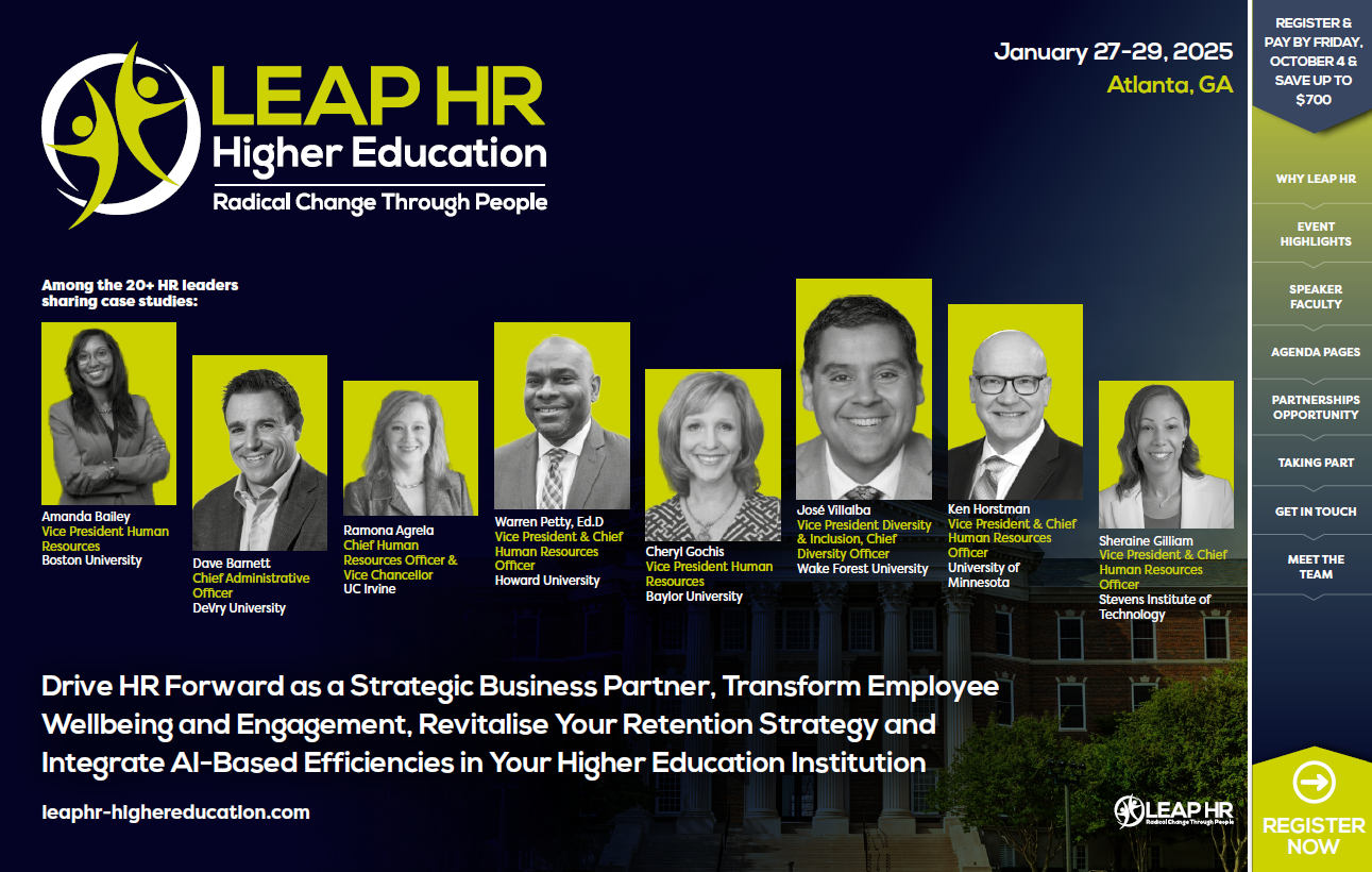 LEAP HR Higher Education 2025