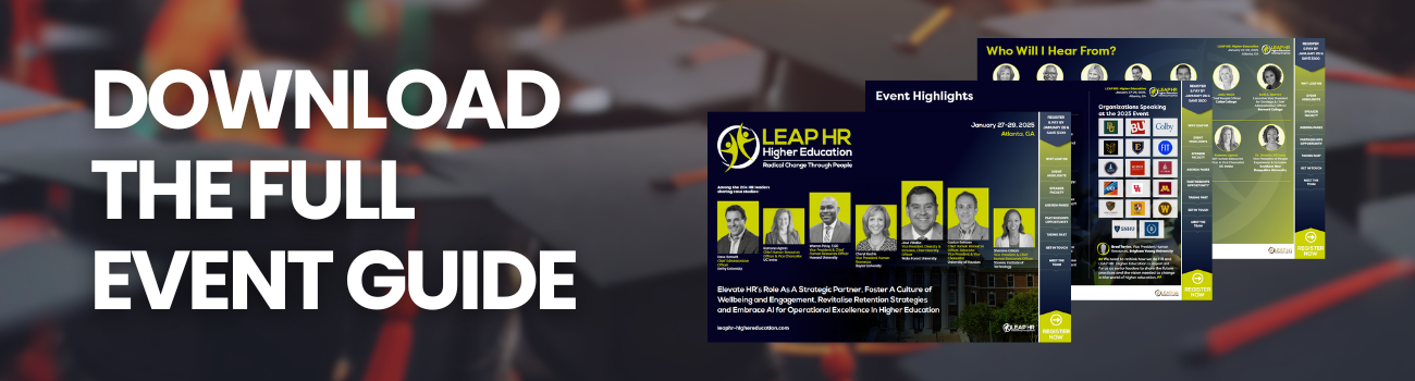 Full Event Guide LEAP HR: Higher Education 2025