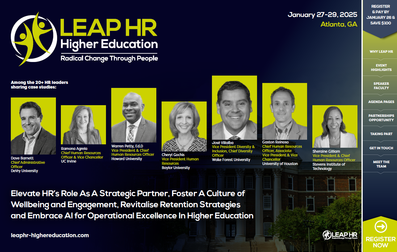 Full Event Guide LEAP HR: Higher Education 2025